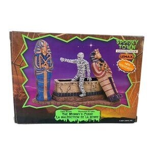 Lemax‎ Spooky Town MUMMY'S CURSE Egyptian Corpse